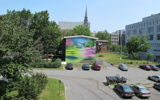 Phillip Adams Montréal Spring Mural