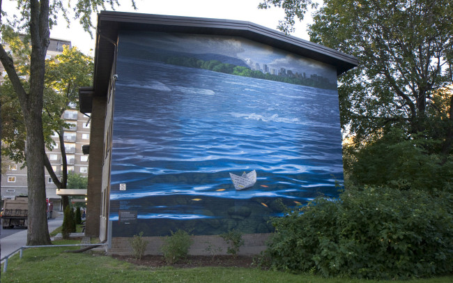 Phillip Adams Elements Water Mural